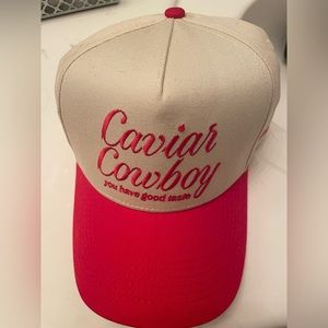 new eleven eleven red cowboy caviar hat never used